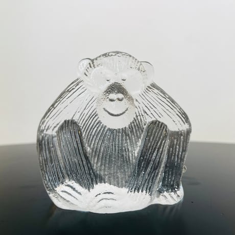【Lisa Larson/  リサラーソン】動かザル 《Royal Krona》