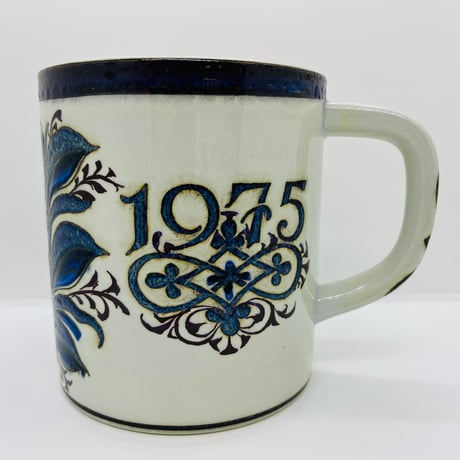 《Royal Copenhagen》  特大イヤーマグ 1975年-A