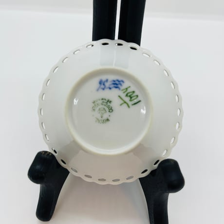 《Royal Copenhagen》  ブルーフルーテッド　ミニプレート / バターディッシュ-A