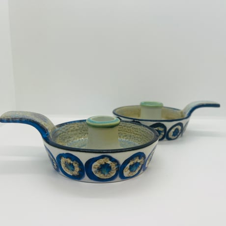 《Royal Copenhagen》  キャンドルホルダー②【Marianne Johnson】-A