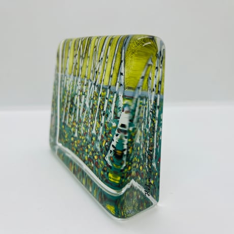【Helja Liukko-Sundstrom】白樺のガラスカード《Iittala》