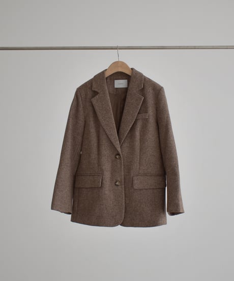 Herringbone Wool Jacket t1911-589