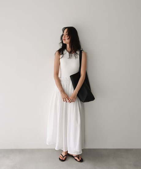 Gather Frill Docking Onepiece op-0202009562