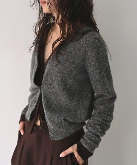 Vneck Soft Knit Cardigan  np-t1911-593
