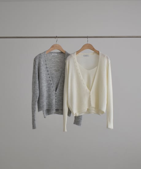 Button Detail Set Knit t1911-576