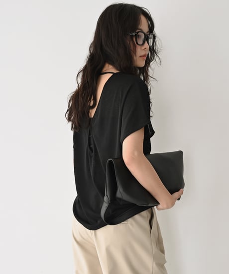 Back Open Sheer Tops t1911-538