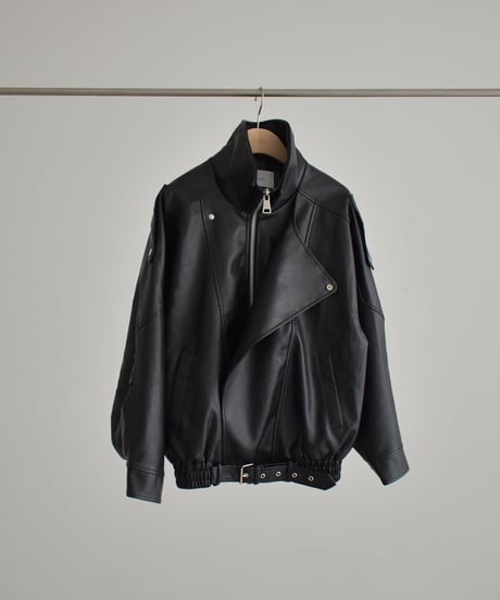 Fake Leather Blouson t1911-565