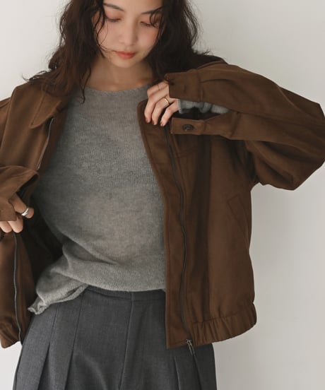 Layered Longsleeve Sheer Knit t1911-574