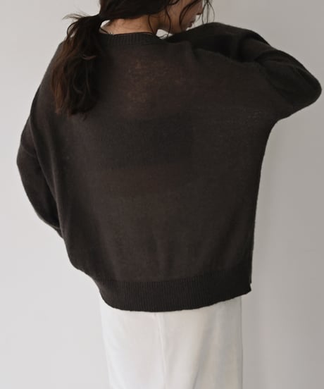 Sheer Knit Tops  t1911-582