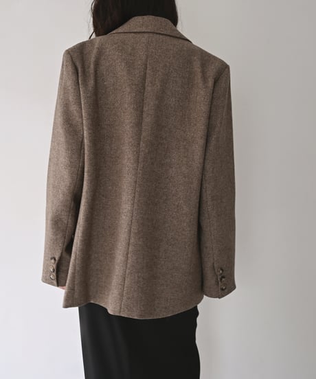 Herringbone Wool Jacket t1911-589