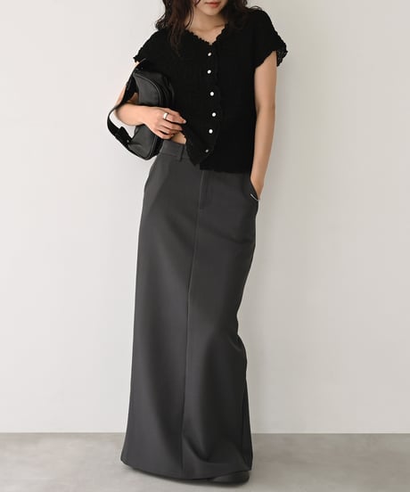 French Sleeve Shirring Cardigan t1911-559
