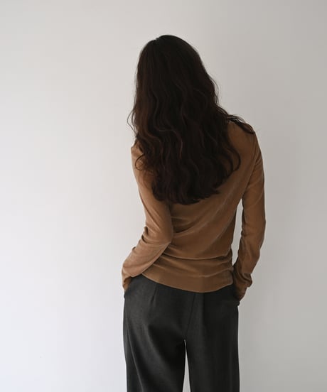 Sheer Velor Tops t1911-581