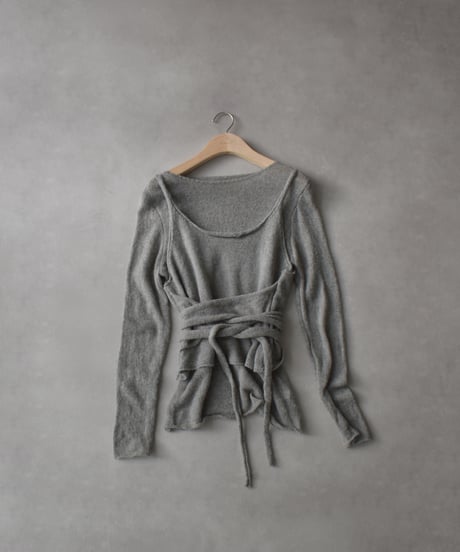 Layered Longsleeve Sheer Knit t1911-574