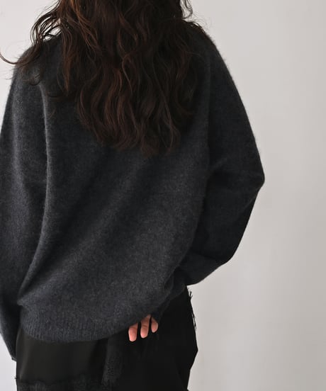 Wool Cashmere Knit Pullover t1911-585