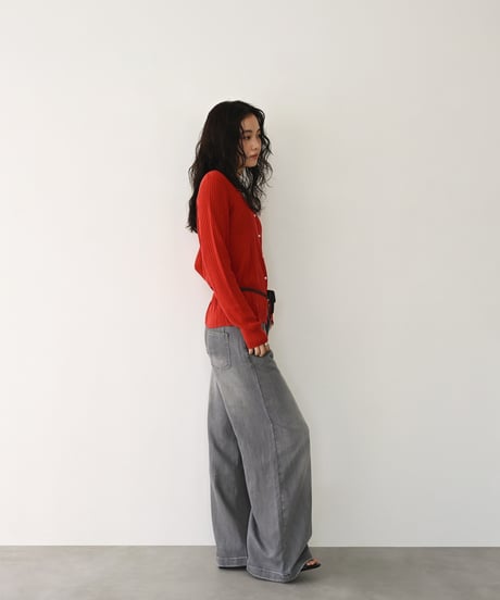 Gray Straight Denim bo2000-203