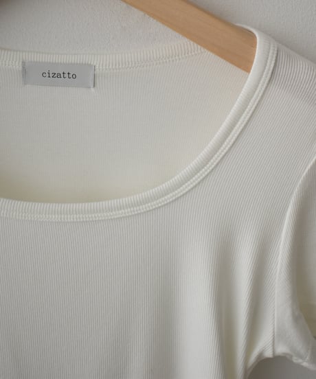 Side Gather Square Tshirt np-t1911-554