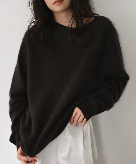Wool Cashmere Knit Pullover t1911-585