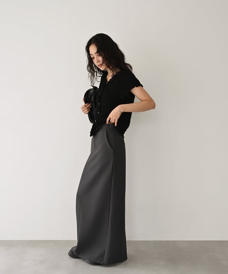 French Sleeve Shirring Cardigan t1911-559
