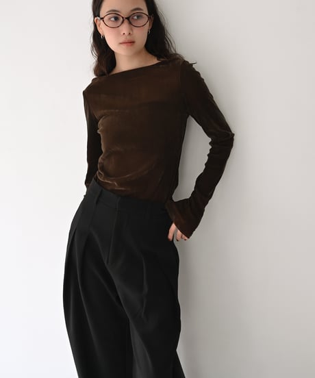 Sheer Velor Tops t1911-581