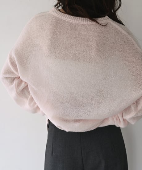 Sheer Knit Tops  t1911-582