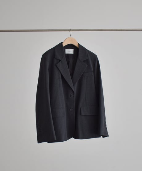 Stripe Tailored Jacket (Gray) t1911-579