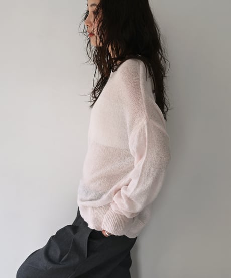 Sheer Knit Tops  t1911-582