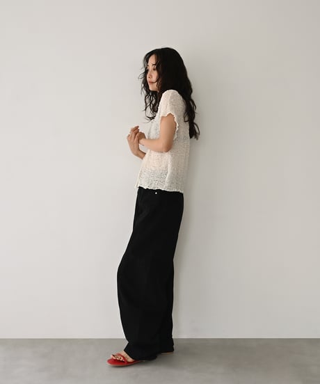 French Sleeve Shirring Cardigan t1911-559
