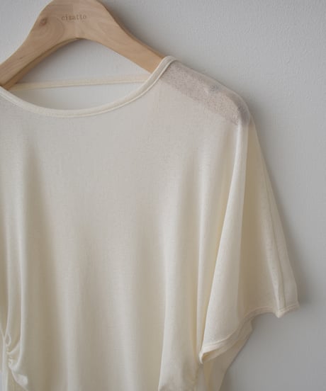 Back Open Sheer Tops t1911-538