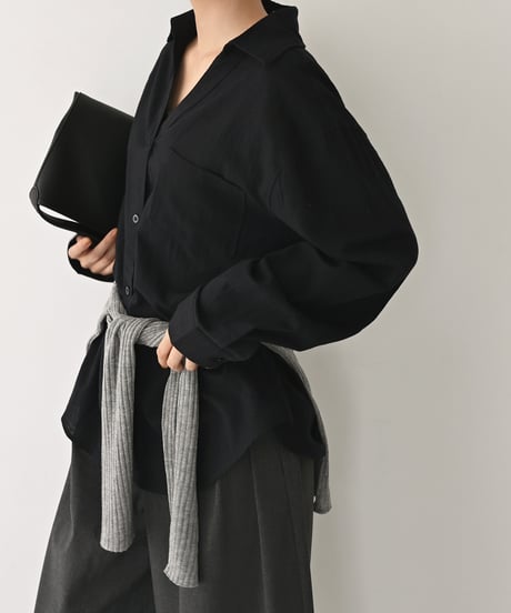 Open Collar Shirt t1911-561