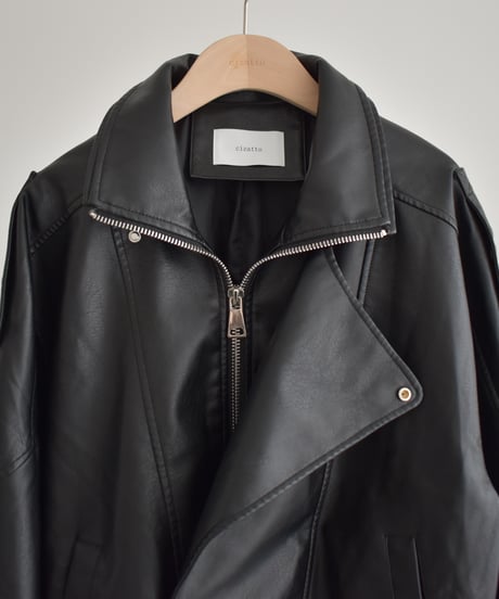 Fake Leather Blouson t1911-565