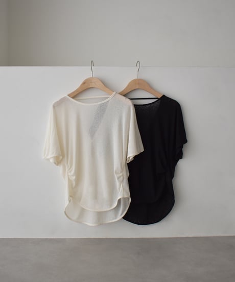 Back Open Sheer Tops t1911-538