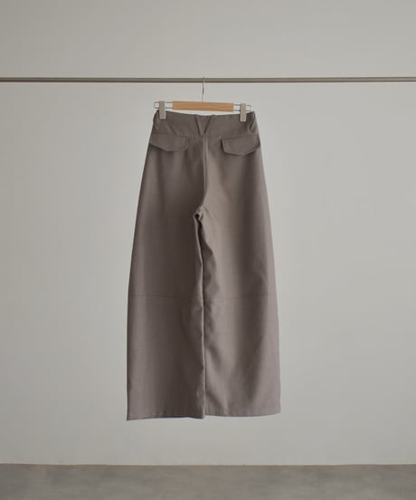 Double Tuck Cocoon Pants (Mocha Greige) bo2000-202