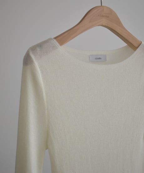 Sheer Rib Knit Tops np-t1911-592