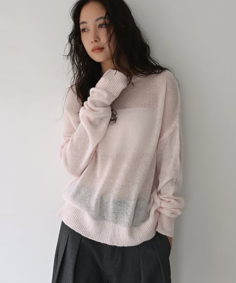Sheer Knit Tops  t1911-582