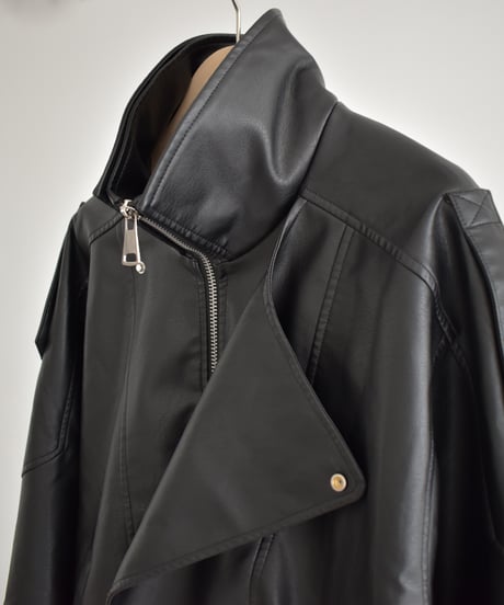 Fake Leather Blouson t1911-565