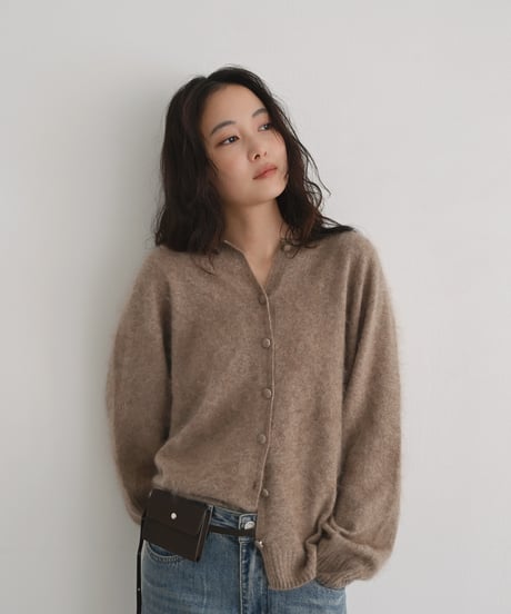 Cashmere Seamless Cardigan t1911-591