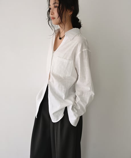 Open Collar Shirt t1911-561
