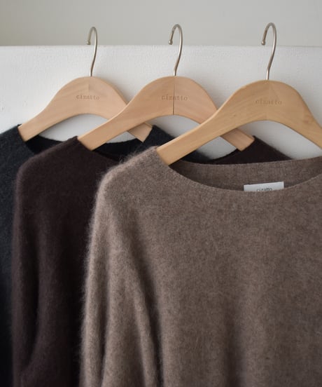 Wool Cashmere Knit Pullover t1911-585