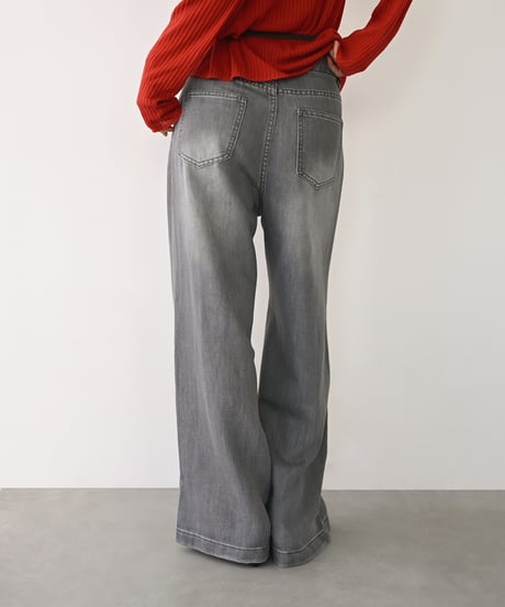 Gray Straight Denim bo2000-203