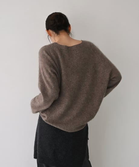 Wool Cashmere Knit Pullover t1911-585