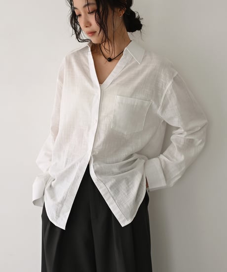 Open Collar Shirt t1911-561