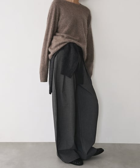 Wool Cashmere Knit Pullover t1911-585