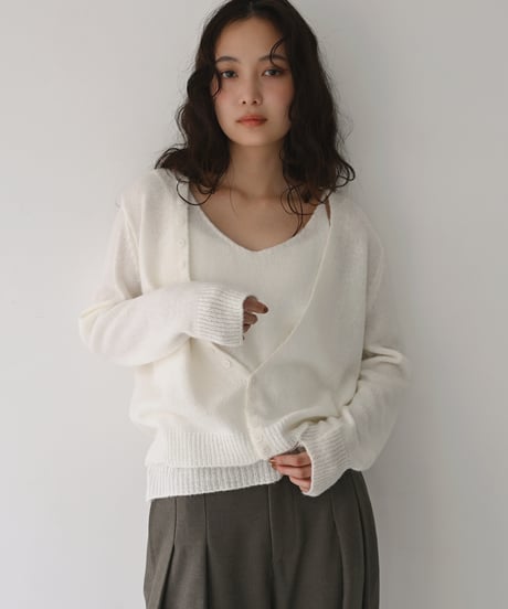 Button Detail Set Knit t1911-576