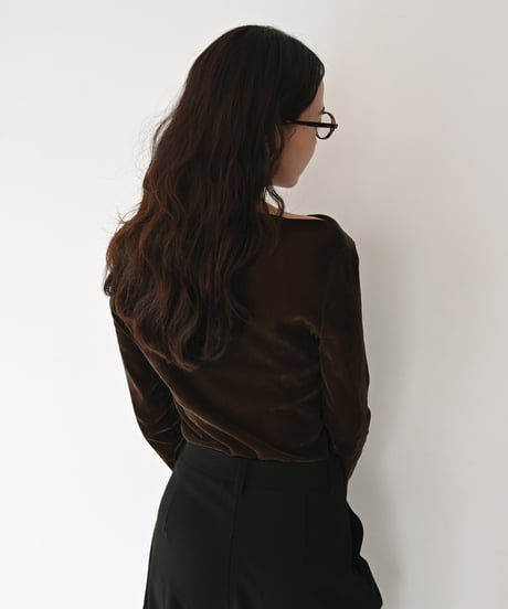 Sheer Velor Tops t1911-581