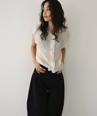 French Sleeve Shirring Cardigan t1911-559
