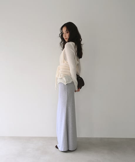 Layered Longsleeve Sheer Knit t1911-574