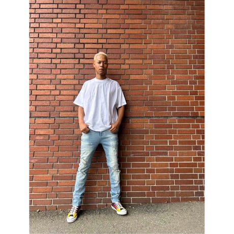 RTA / CRAYTON SKINNY STRETCH DENIM / GOLDEN INDIGO