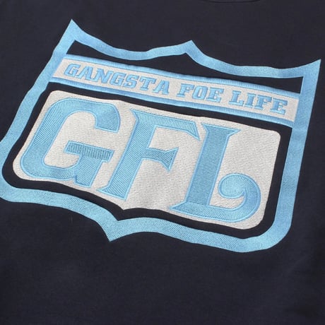 WEST WEAR / GFL EMBROIDERY LOGO CREWNECK / NAVY