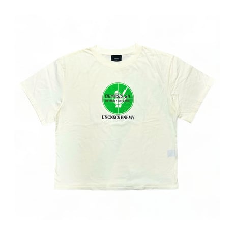 unconscious / TARGETED ENEMY T-SHIRT / BONE WHITE