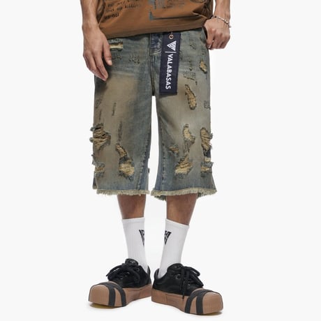 VALABASAS / SNAPPED JORTS / DIRTY VINTAGE BLUE